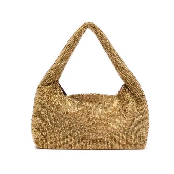 KARA Mini Armpit Crystal Mesh Bag New 23FW Full Set - Picture 3 of 10